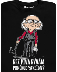 Neklidný bez piva pánské tričko